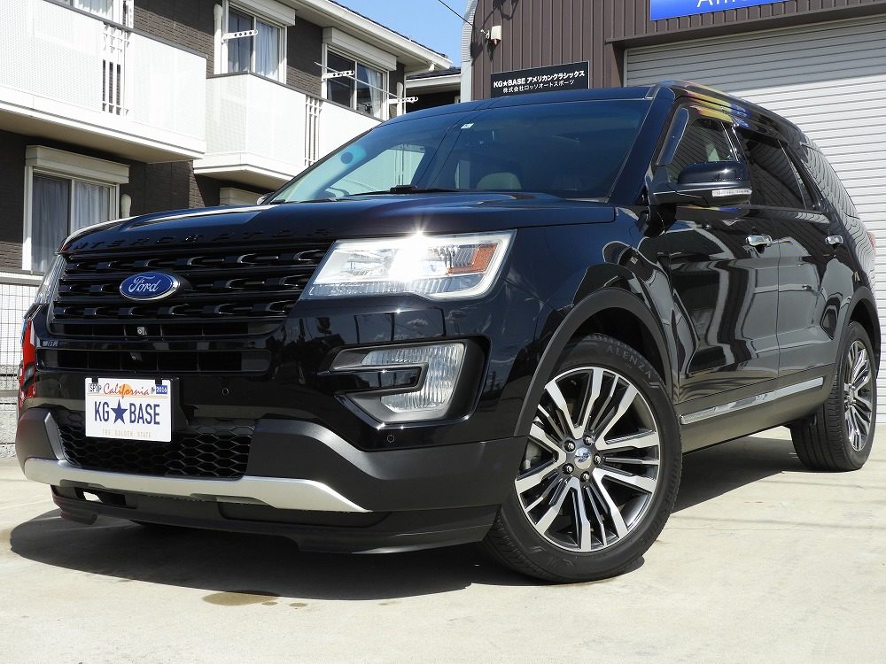2016y フォードエクスプローラー タイタニアム 4WD 正規ディーラー車